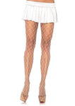 "Xena Spandex Diamond Tights - One Size - White LA-9005WHTOS"