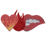 "Flaming Hot Pack Pasties KH6P001-FLAMH"