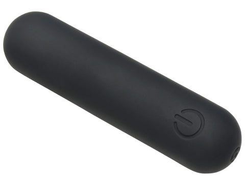 "Flexible Silicone Bullet - Black BNG-AH717-BLK"