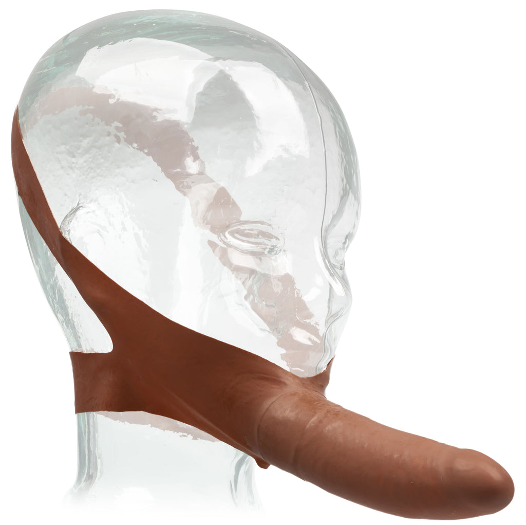 The Original Accommodator Latex Dong - Brown Adult Toy Closet The Original Accommodator Latex Dong - Brown Adult Toy Closet