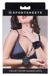 "Velvet Noir Handcuffs SS37001"