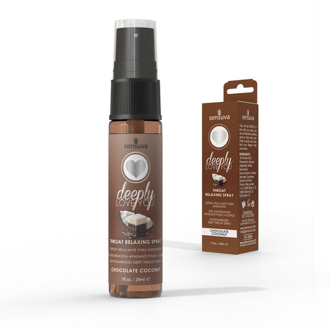 "Deeply Love You Throat Relaxing Spray - Chocolate Coconut - 1 Fl. Oz. SEN-VL489"