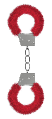 Beginner's Furry Handcuffs - Red OU-OU002RED