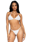 2 Pc Tempest Bikini Set - White- One Size LA-81636WHTOS