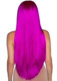 33 Inch Long Straight Center Part Wig