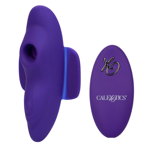 Lock-N-Play Remote Suction Panty Teaser - Purple SE0077573